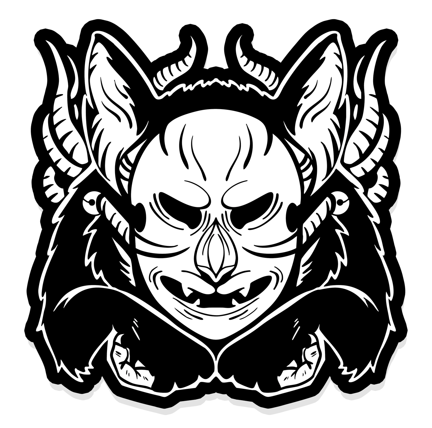 Boone Trollcat Sticker